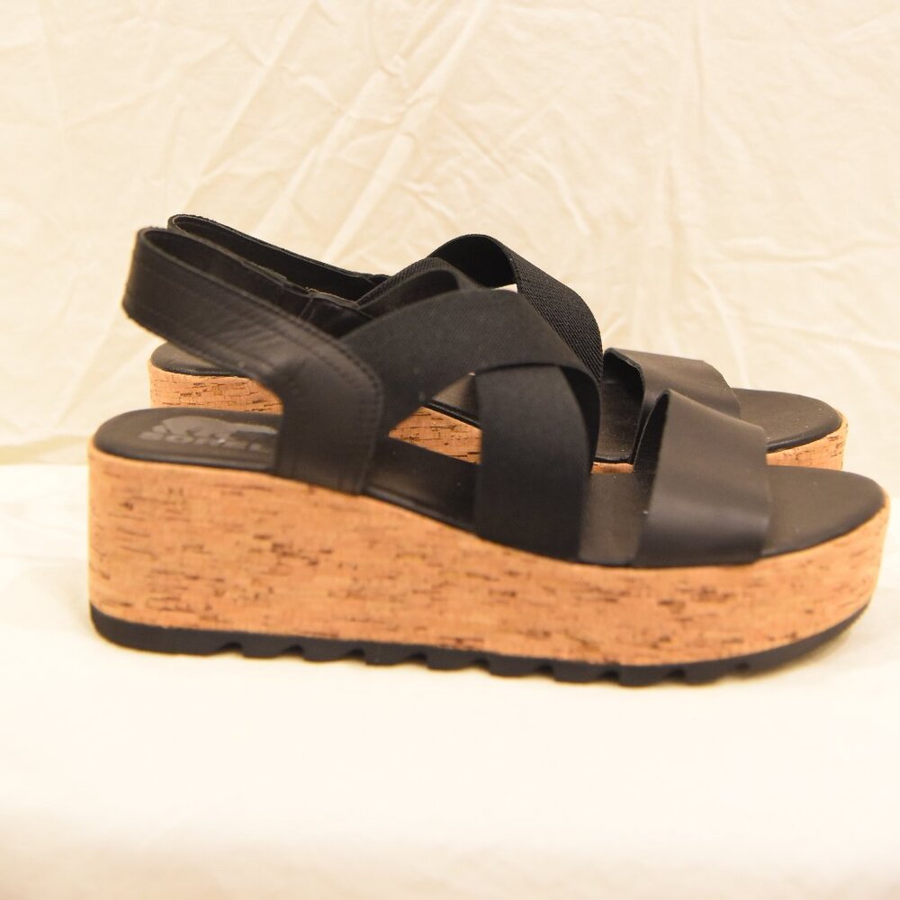 Sorel Cameron Flatform Slingback Sandal 9